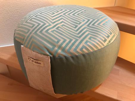  "Akzeptanz" Meditationskissen mit Dinkelspelzfüllung