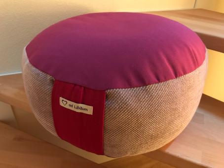 "Dein Ich" Meditationskissen mit Dinkelspelzfüllung