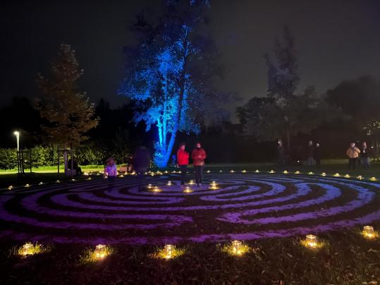 Auftakt Rauhnächte mit Ritualen und Labyrinth